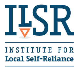 ILSR logo - Institute for Local Self-Reliance