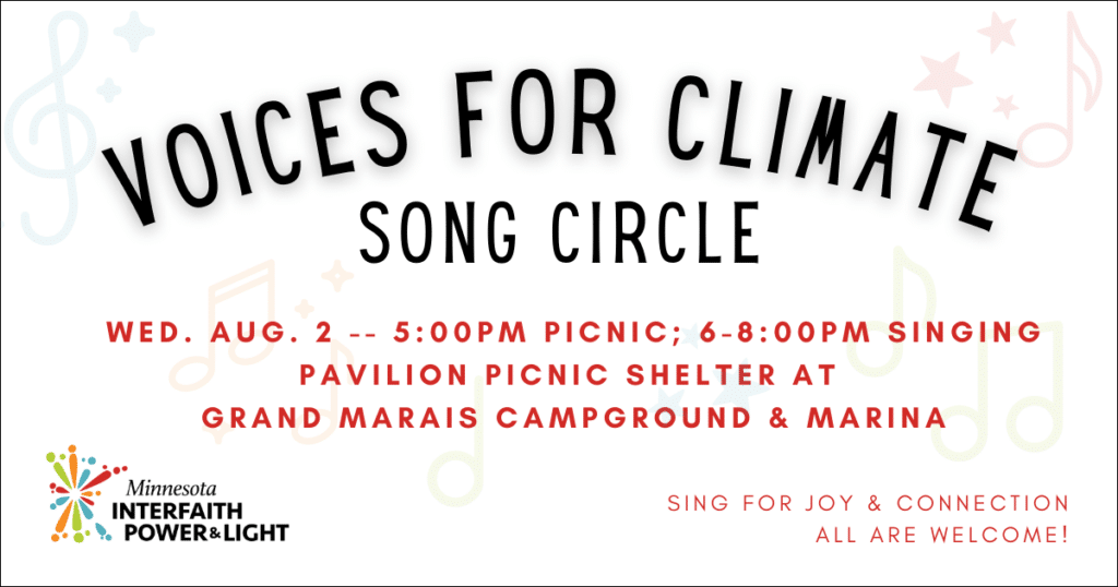 Voices for Climate Song Circle - August 2023