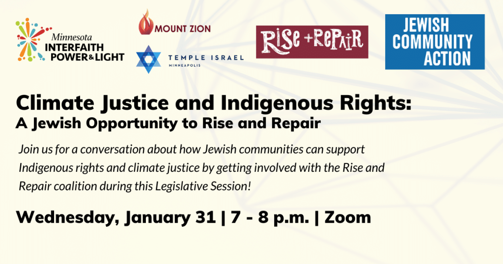 Climate Justice & Indigenous Rights Event w. new logos