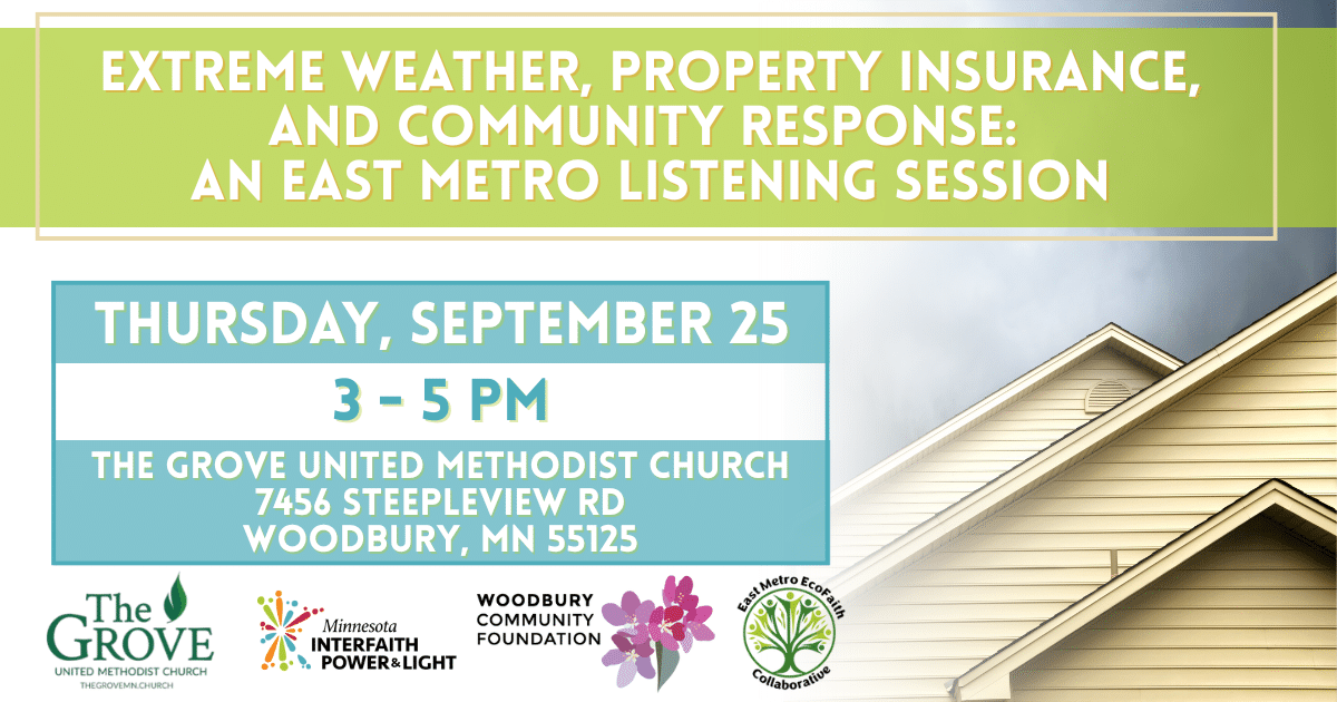 East Metro Insurance Listening Session w Logos