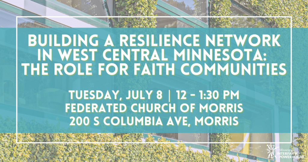 Morris Resilience Hub Event
