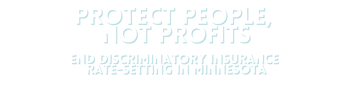 Protect People, Not Profits Heading