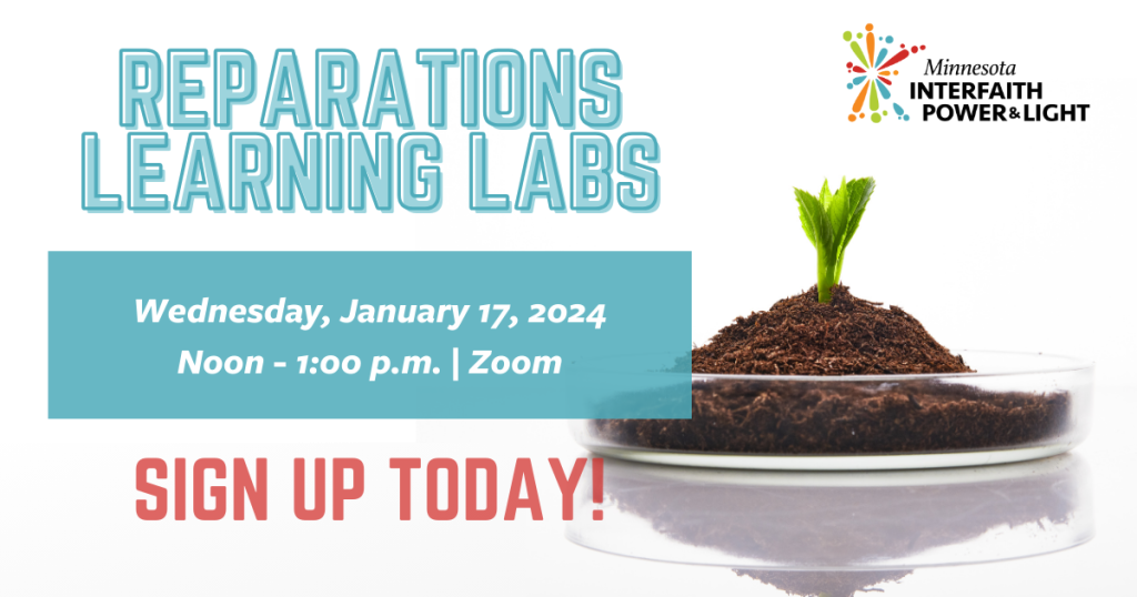 Reparations Learning Labs January