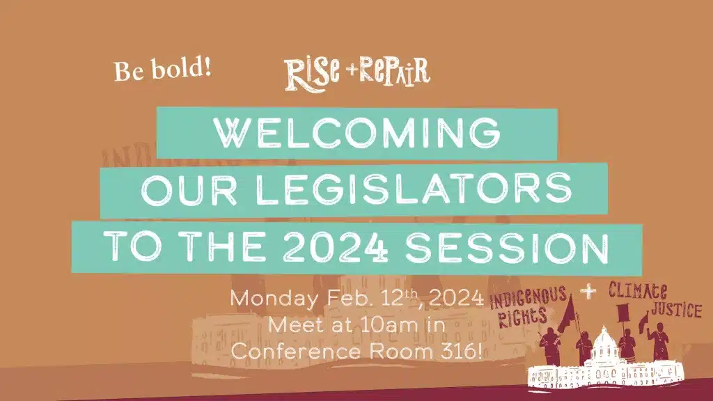 Rise & Repair Welcome to Legislators