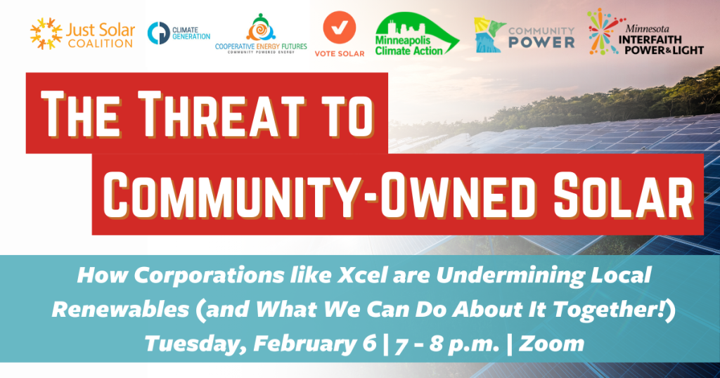 The Threat to Community-Owned Solar Event