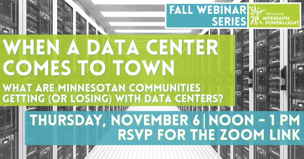 When a Data Center Comes to Town
