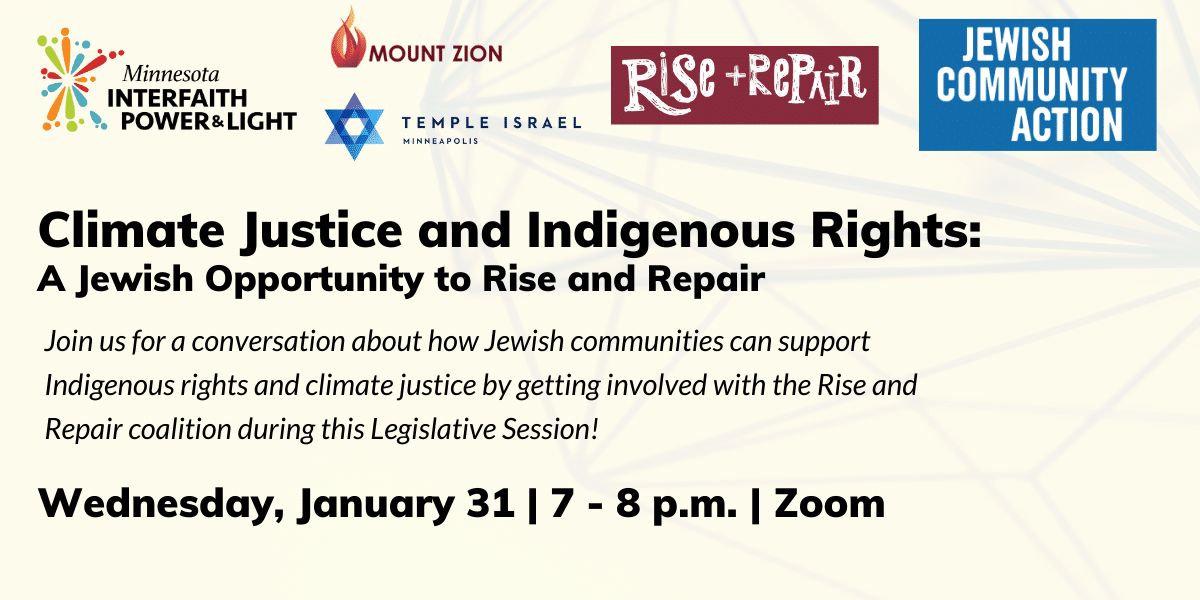 Climate Justice & Indigenous Rights Event w. new logos
